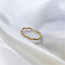 14K Gold Filled Wave Ring Chevron Knuckle Ring Minimalism Gold Jewelry Anillos Mujer Bague Femme Boho Aneis Ring For Women