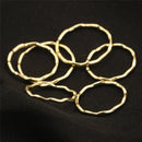 14K Gold Filled Wave Ring Chevron Knuckle Ring Minimalism Gold Jewelry Anillos Mujer Bague Femme Boho Aneis Ring For Women