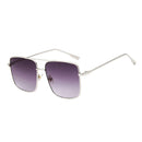 OEC CPO Vintage Square Sunglasses Women Men Brand Deasigner Metal Eyewear Men Brown Grey Sexy Oculos UV400  O138