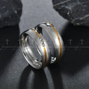 Letdiffery Romantic Wedding Rings For Lover Stainless Steel Wedding Bands Couple Rings Bague Femme Anillos Mujer Aneis