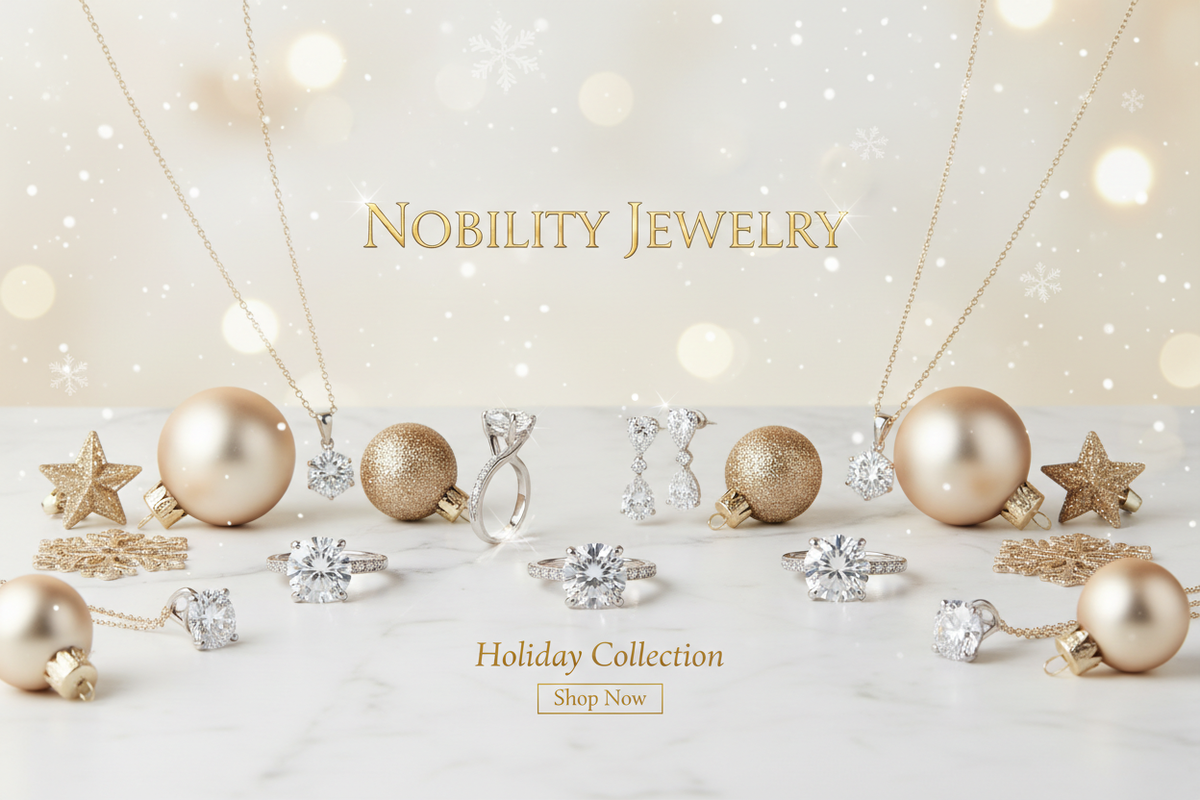 Banner Nobility Jewelry Natal Branco